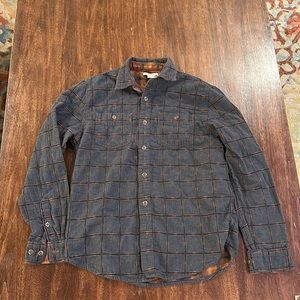 Carbon 2 Cobalt men’s flannel small excellent condition